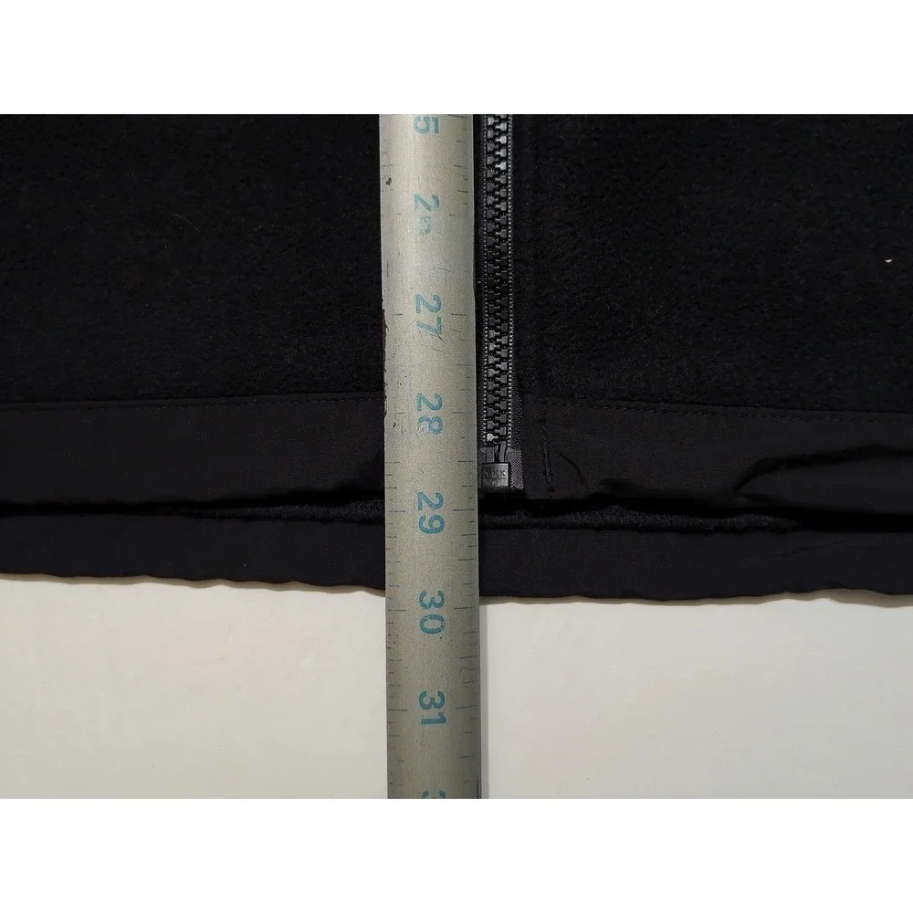 THE NORTH FACE Men's Full Zip Soft Shell Vest Denali Black Medium M